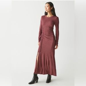 NWT Michael Stars ILIA RUCHED TIE‎ MAXI